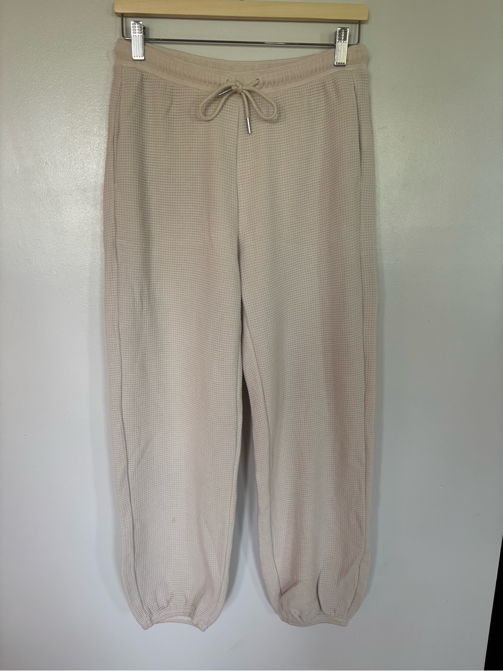 ATHLETA Tranquil Mid Rise Waffle Jogger